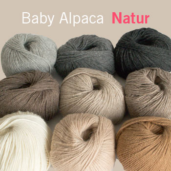 Baby-Alpaca-Natur Indiecita DK Peru